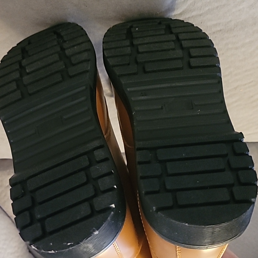 💚5/$20💚Dark Camel Combat Boots - Picture 5 of 6